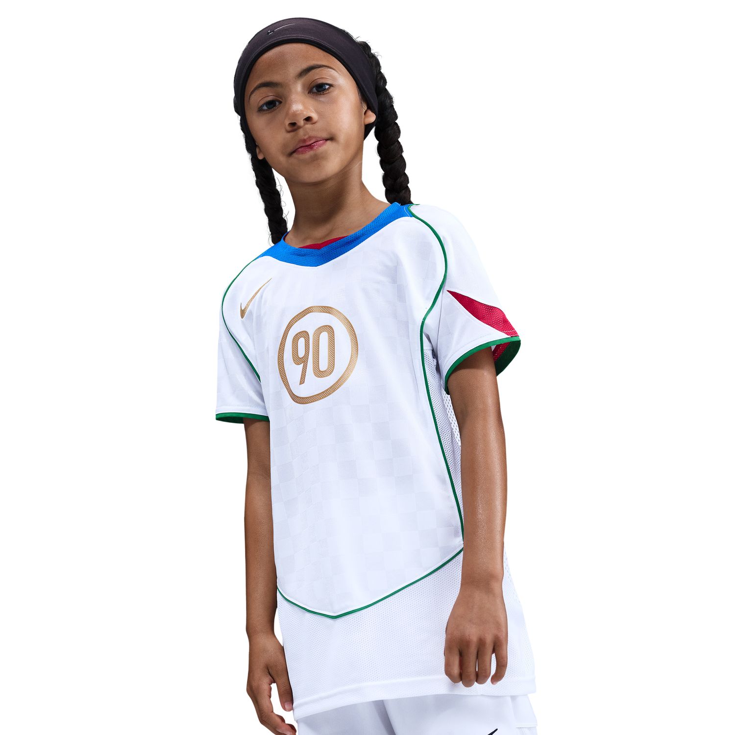 T-shirt de Criança Dri-FIT Total 90 Energy Branco-3