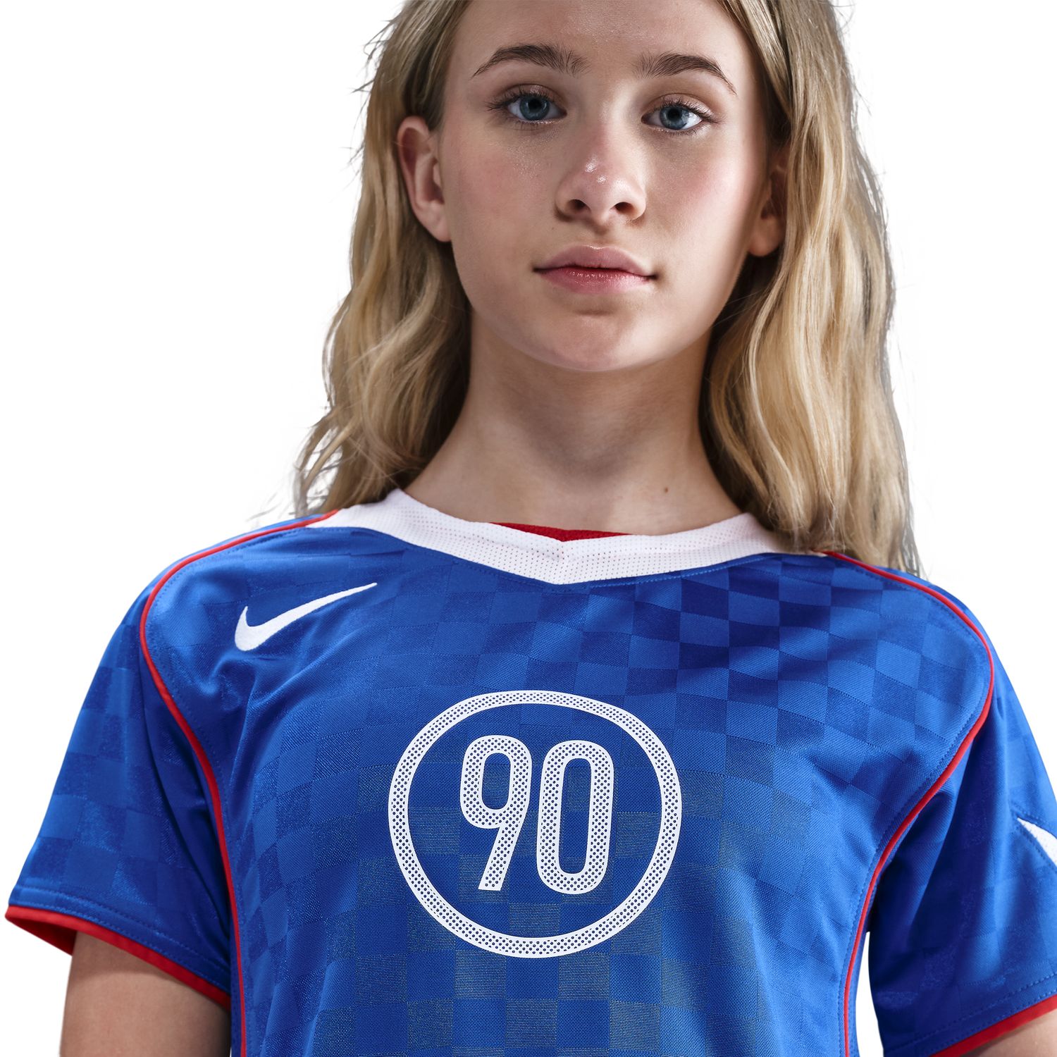 T-shirt de Criança Dri-FIT Total 90 Energy Azul-2