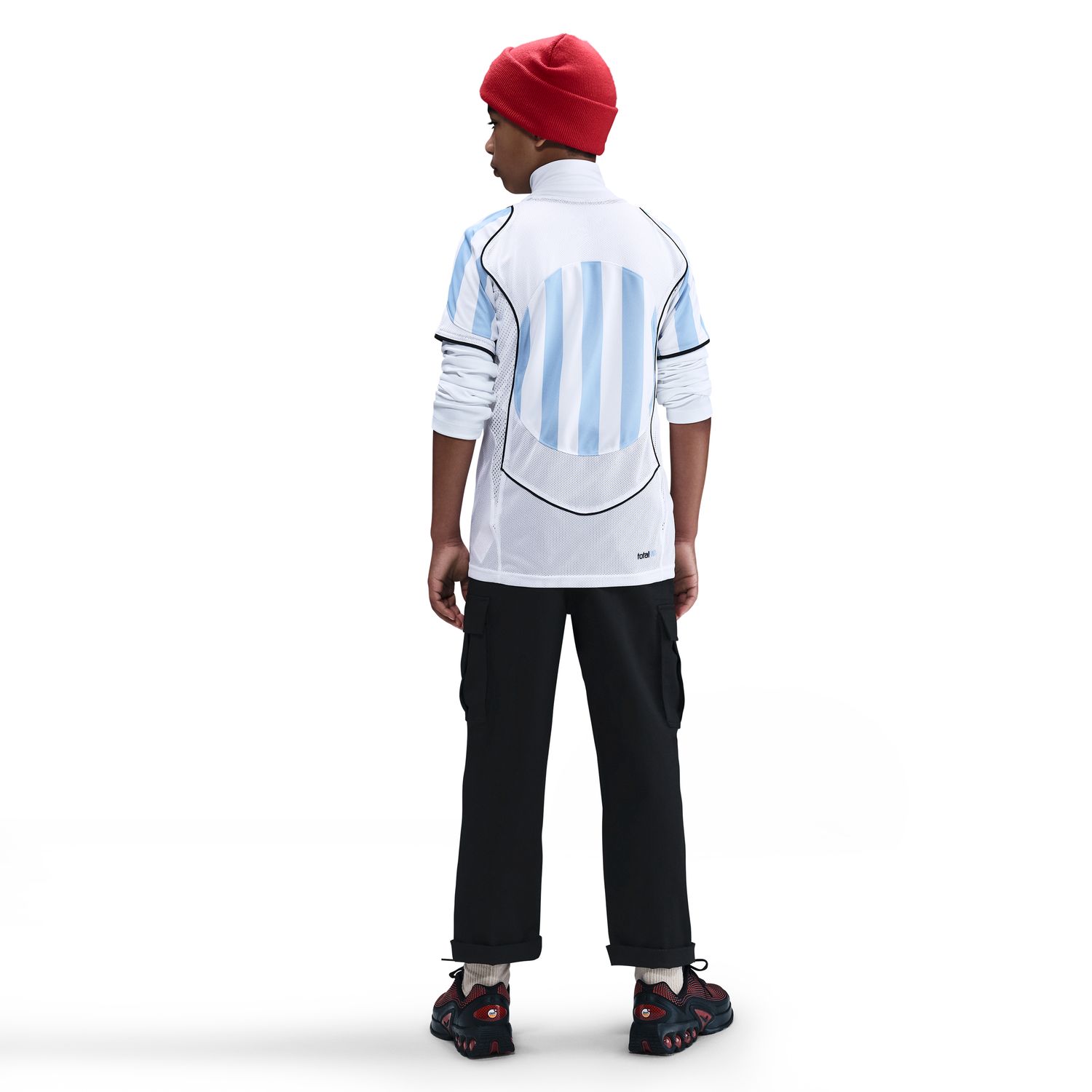 T-shirt de Criança Dri-FIT Total 90 Energy Azul-2
