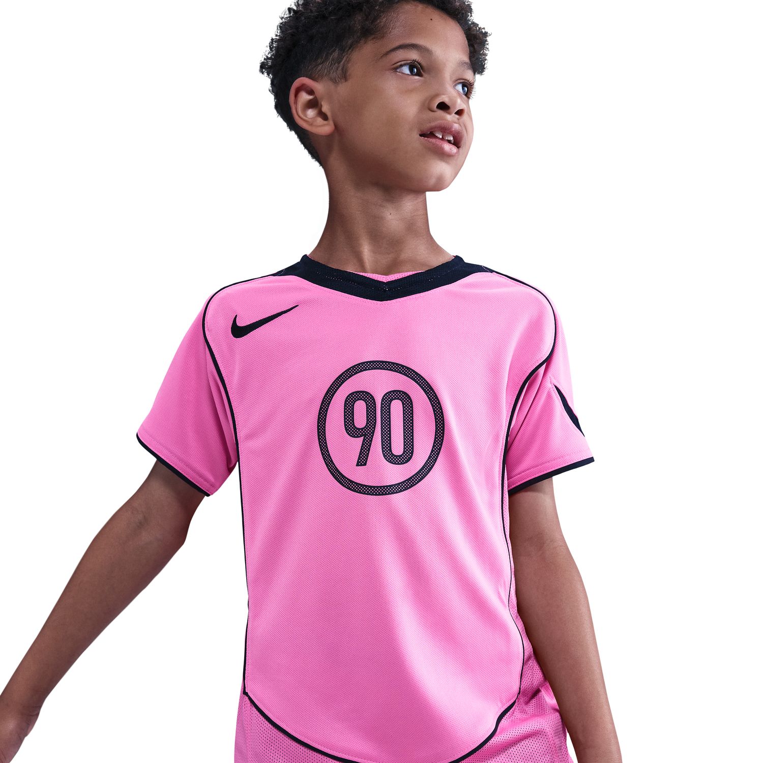 T-shirt de Criança Total 90 Rosa-3
