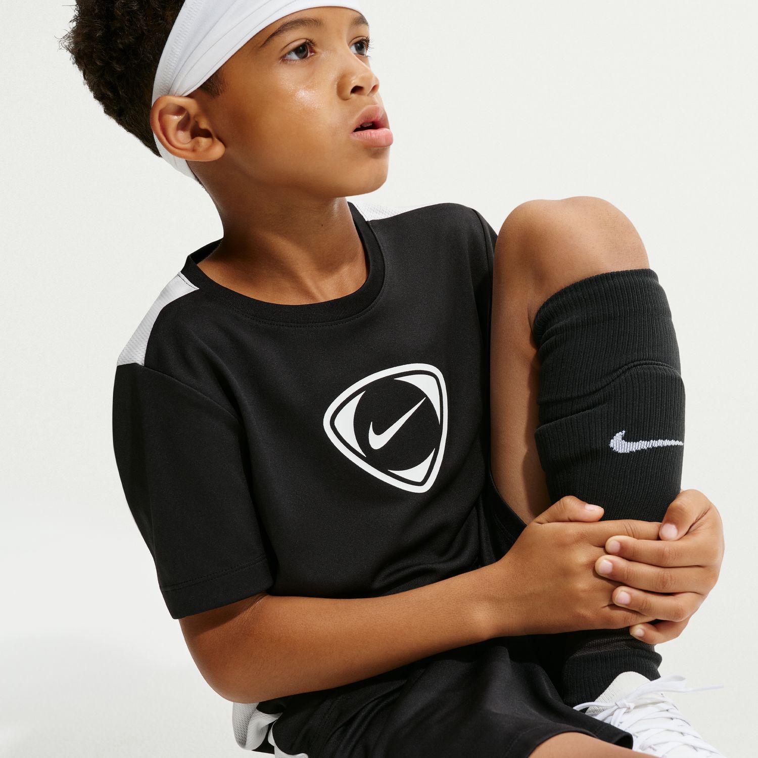 T-shirt de Criança Academy+ Preto-5