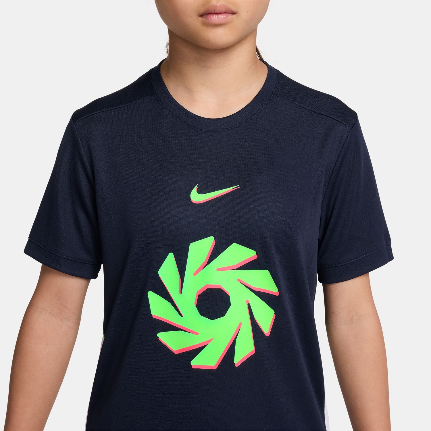 T-shirt de Criança Erling Haaland Academy Azul-escuro-3