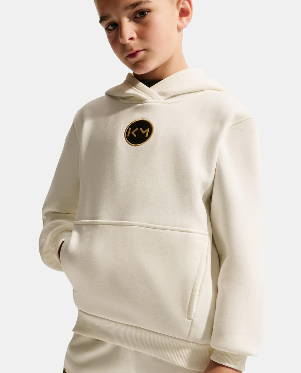 Sweatshirt de Futebol de Criança Club Kylian Mbappé Bege-6