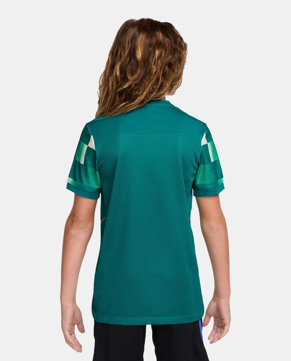 Camiseta de niños Kylian Mbappé Academy 25 Nike - Verde Verde-2