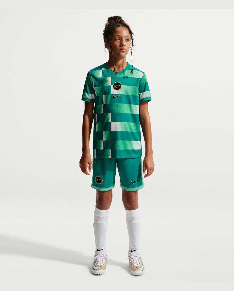 Camiseta de niños Kylian Mbappé Academy 25 Nike - Verde Verde-3