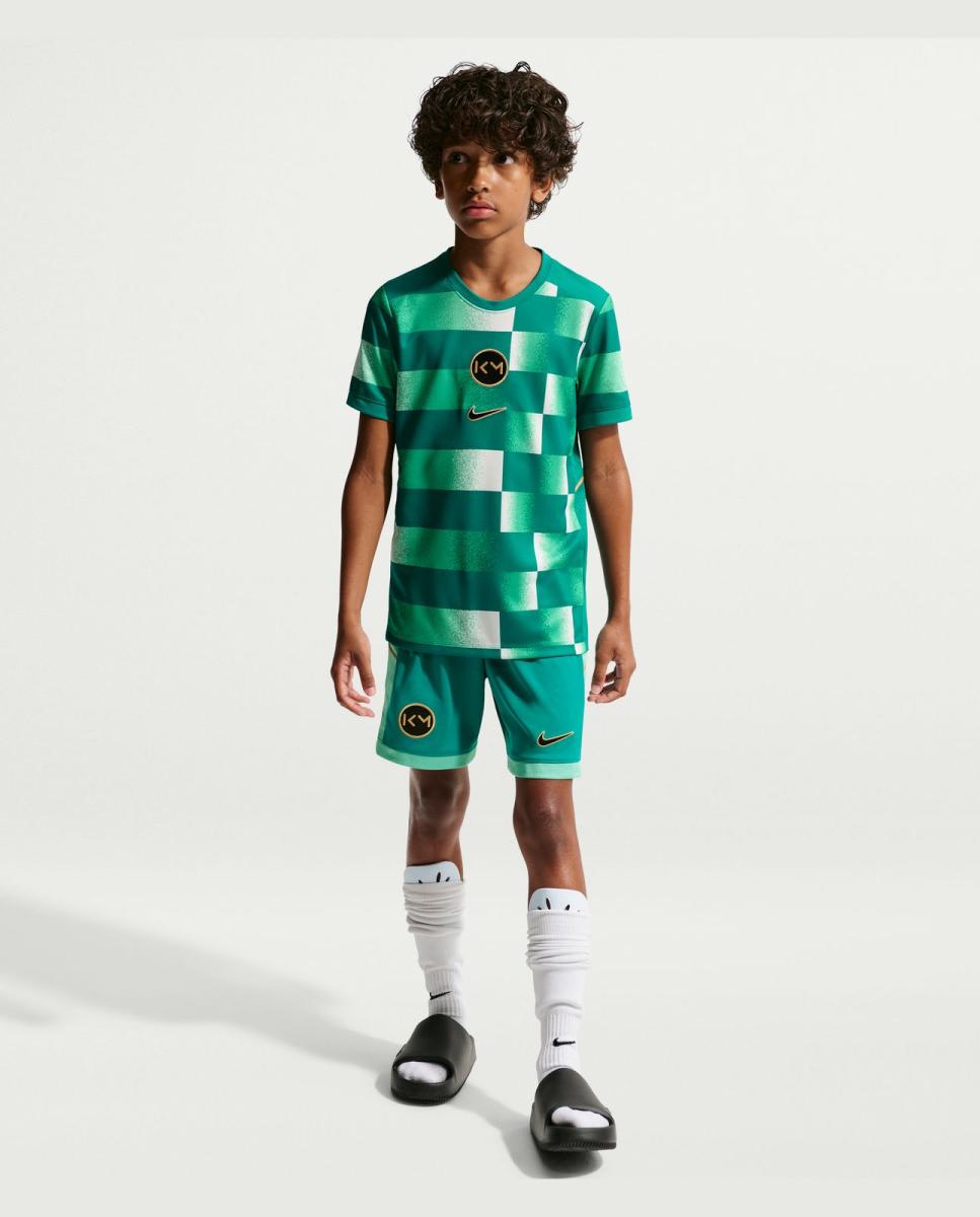 Camiseta de niños Kylian Mbappé Academy 25 Nike - Verde Verde-4