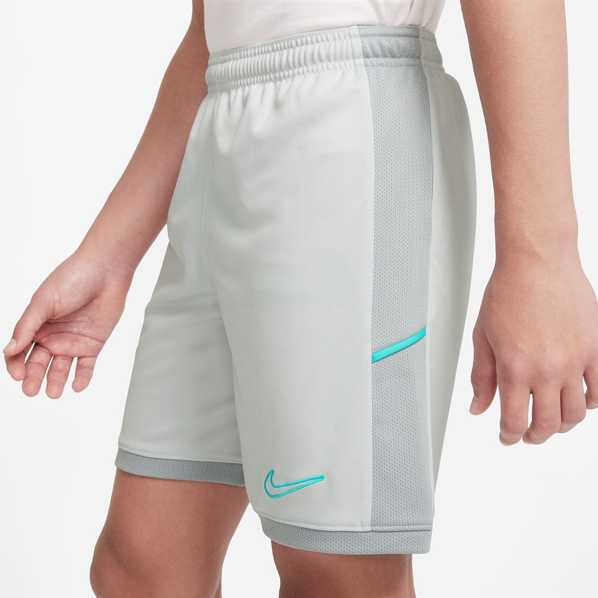 Calções de Criança Dri-Fit Academy 25 7'' Cinzento-4
