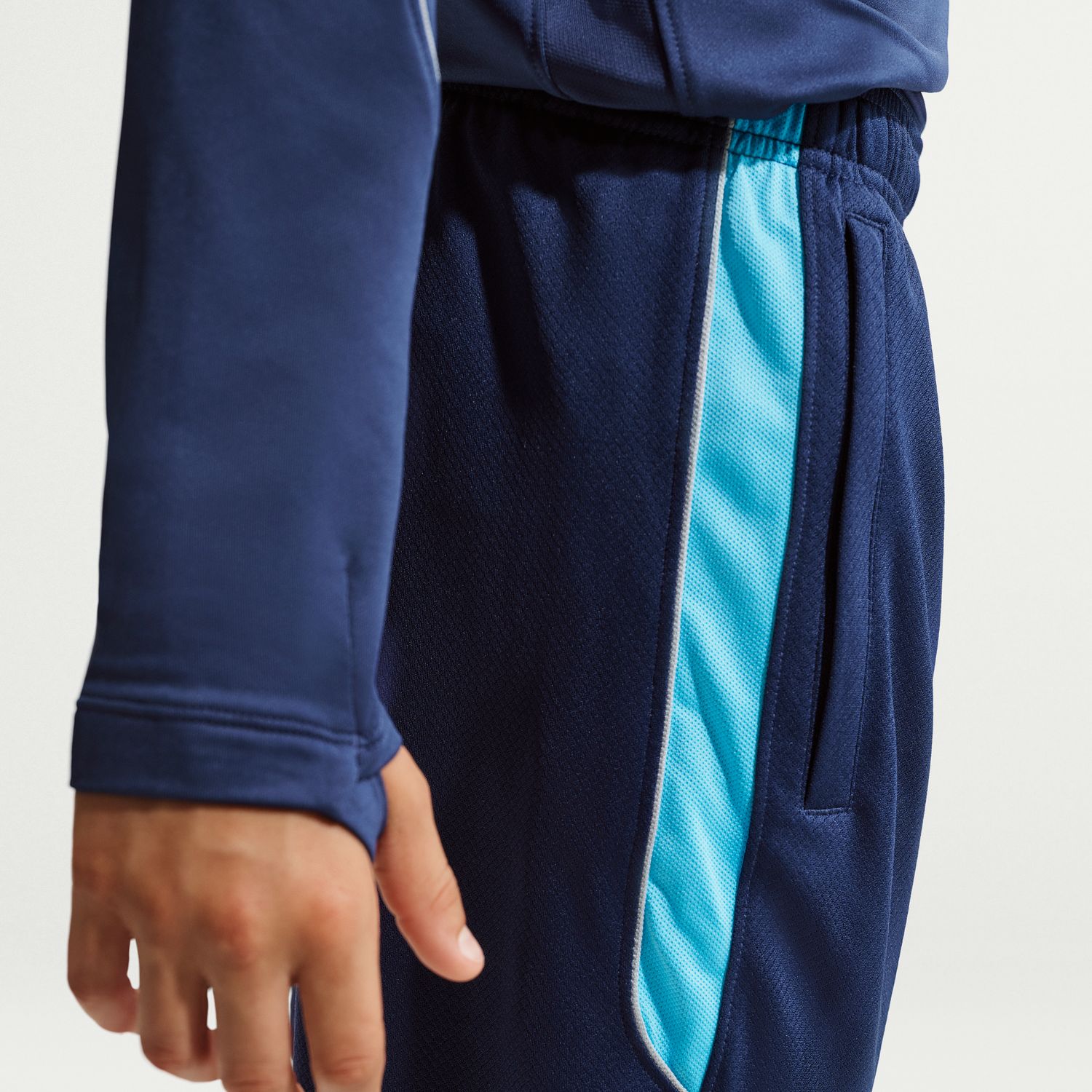 Calções de criança Dri-FIT Strike Azul-4
