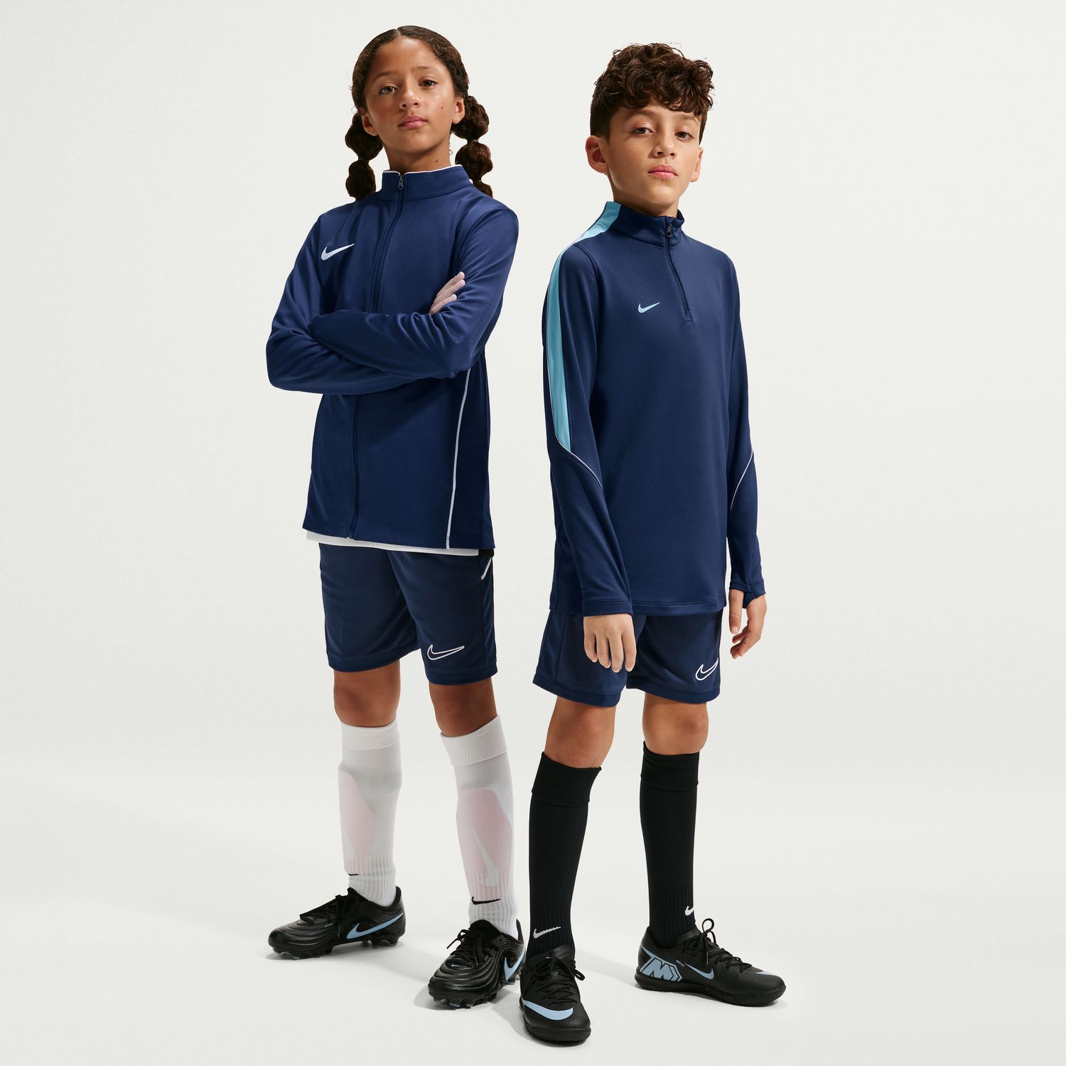 Calções de Criança Academy25 Azul-marinho-7