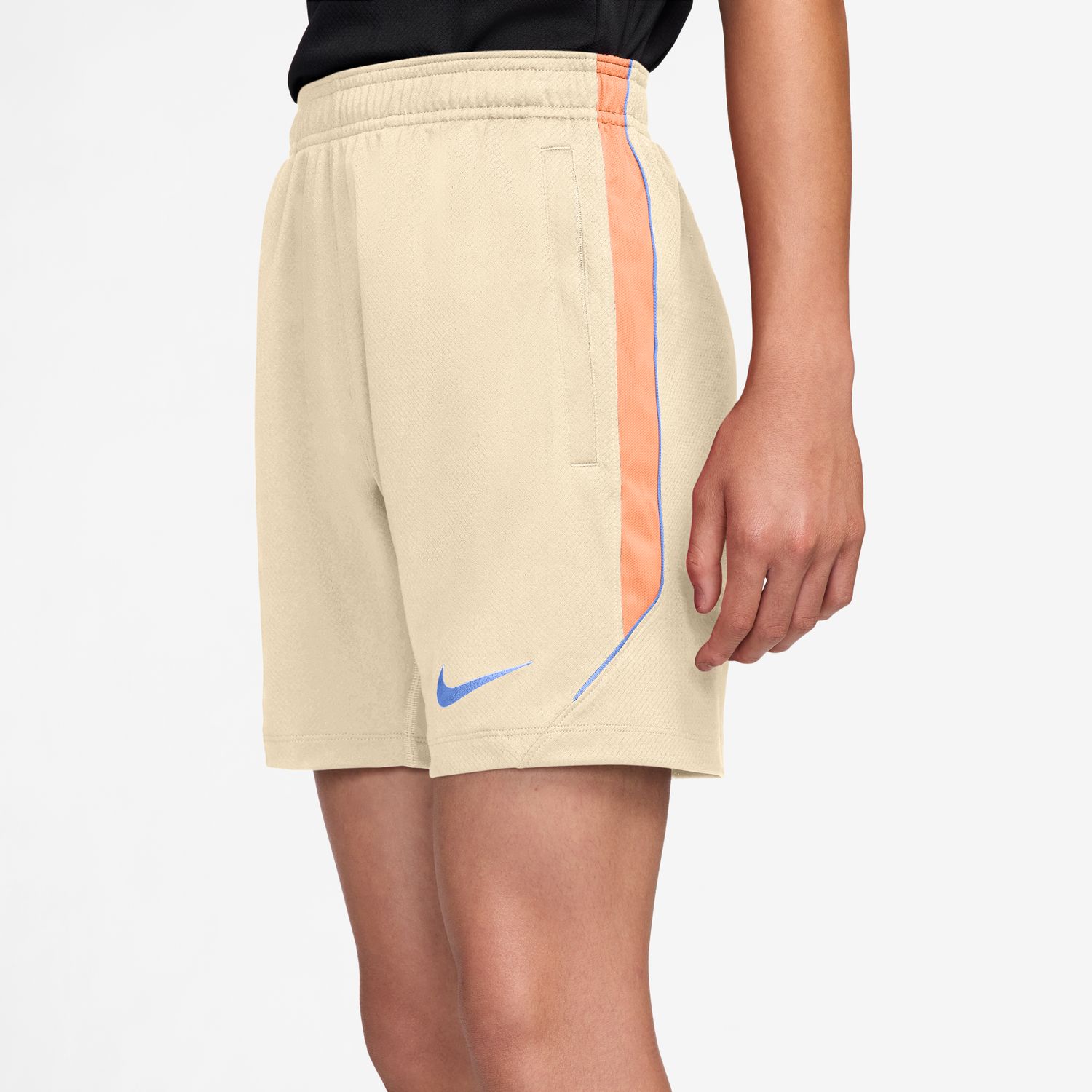 Calções de criança Dri-FIT Strike Bege-3