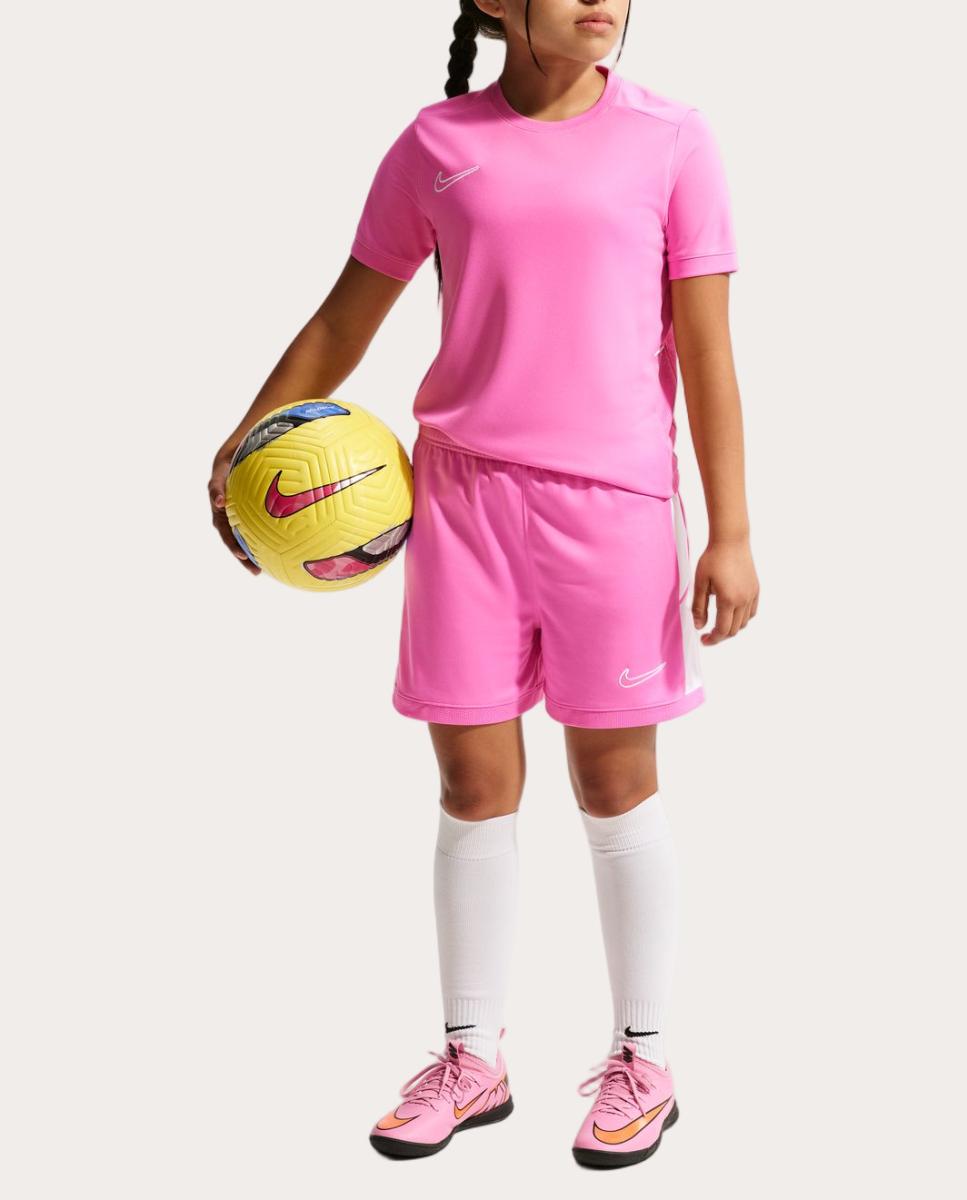 Calções de Futebol de Criança Academy 25 Rosa-4