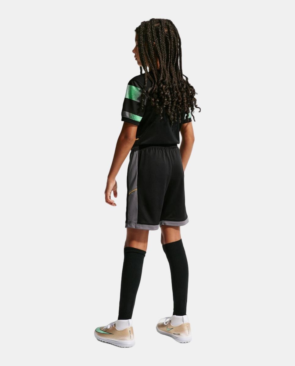 Calções de Futebol de Criança Academy 25 Kylian Mbappé Preto-6