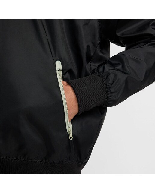 Casaco de Homem Sportswear Heritage Essentials Windrunner Preto / Verde-4