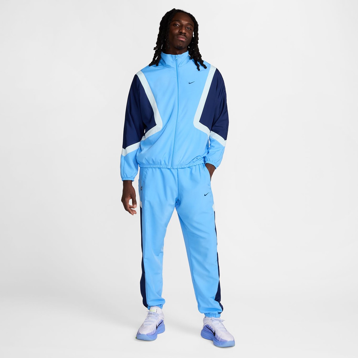 Sweatshirt de Homem DF Woven Icon Azul-6