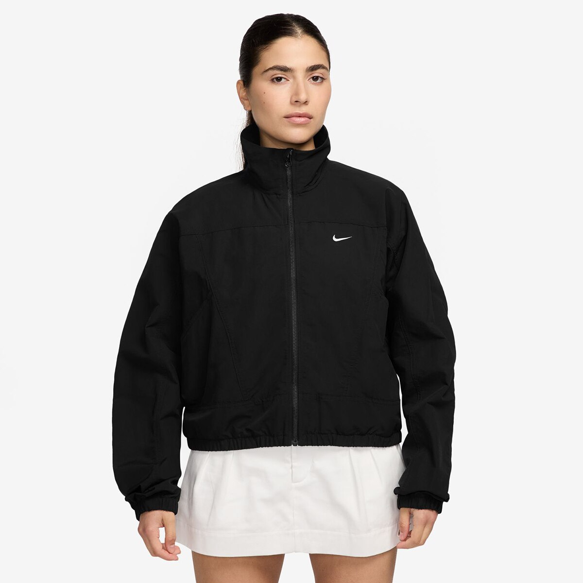 Sweatshirt de Mulher Sportswear Everything Wovens Preto-1
