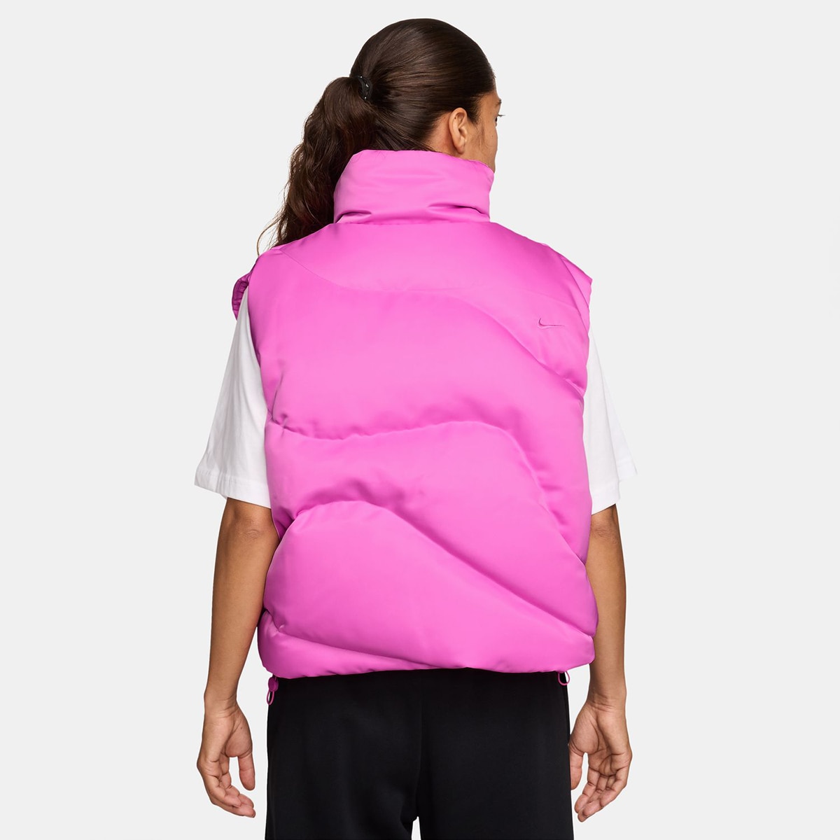 Colete Acolchoado de Mulher Swoosh Outerwear Rosa-2