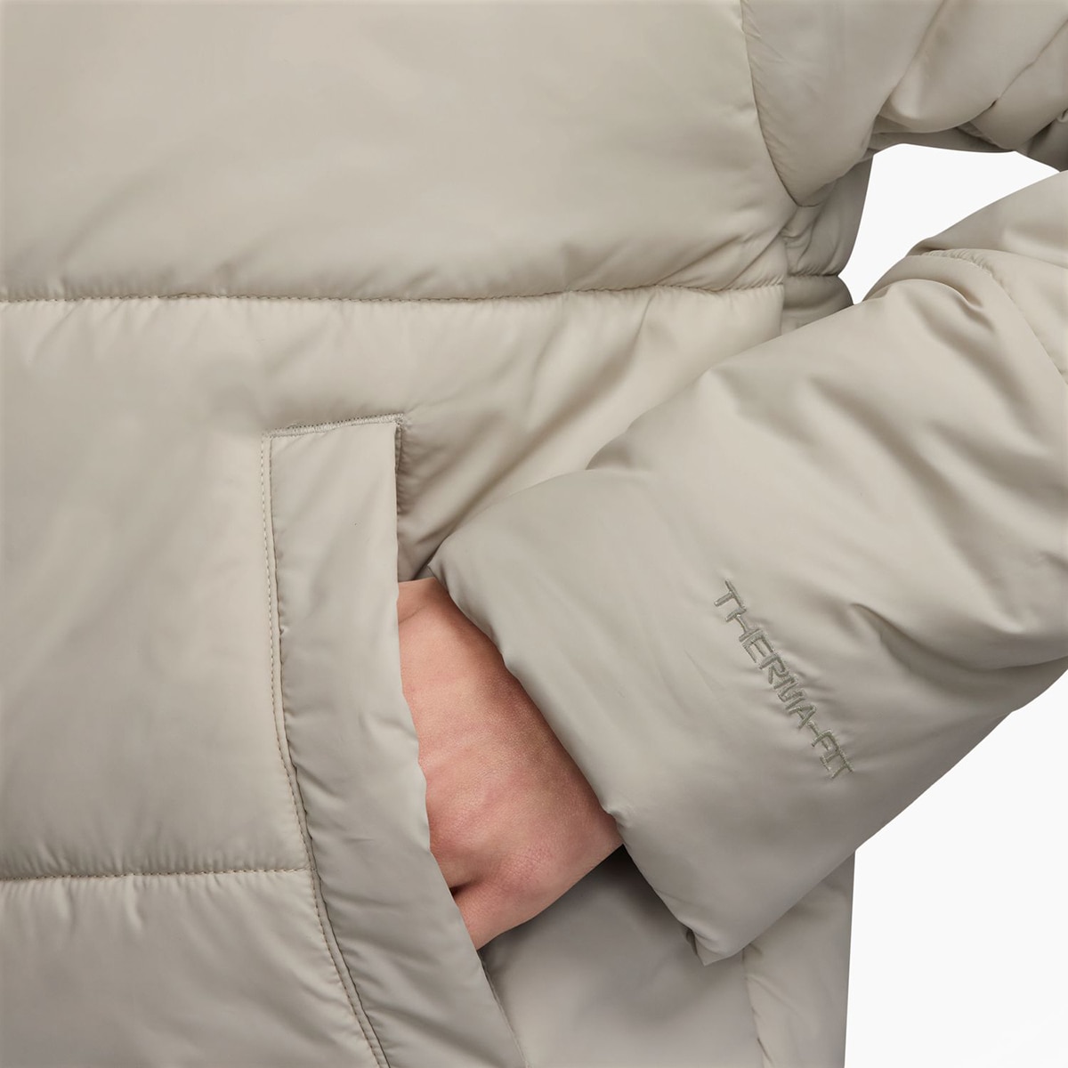Casaco de Mulher Sportswear Classic Puffer Cinzento-3