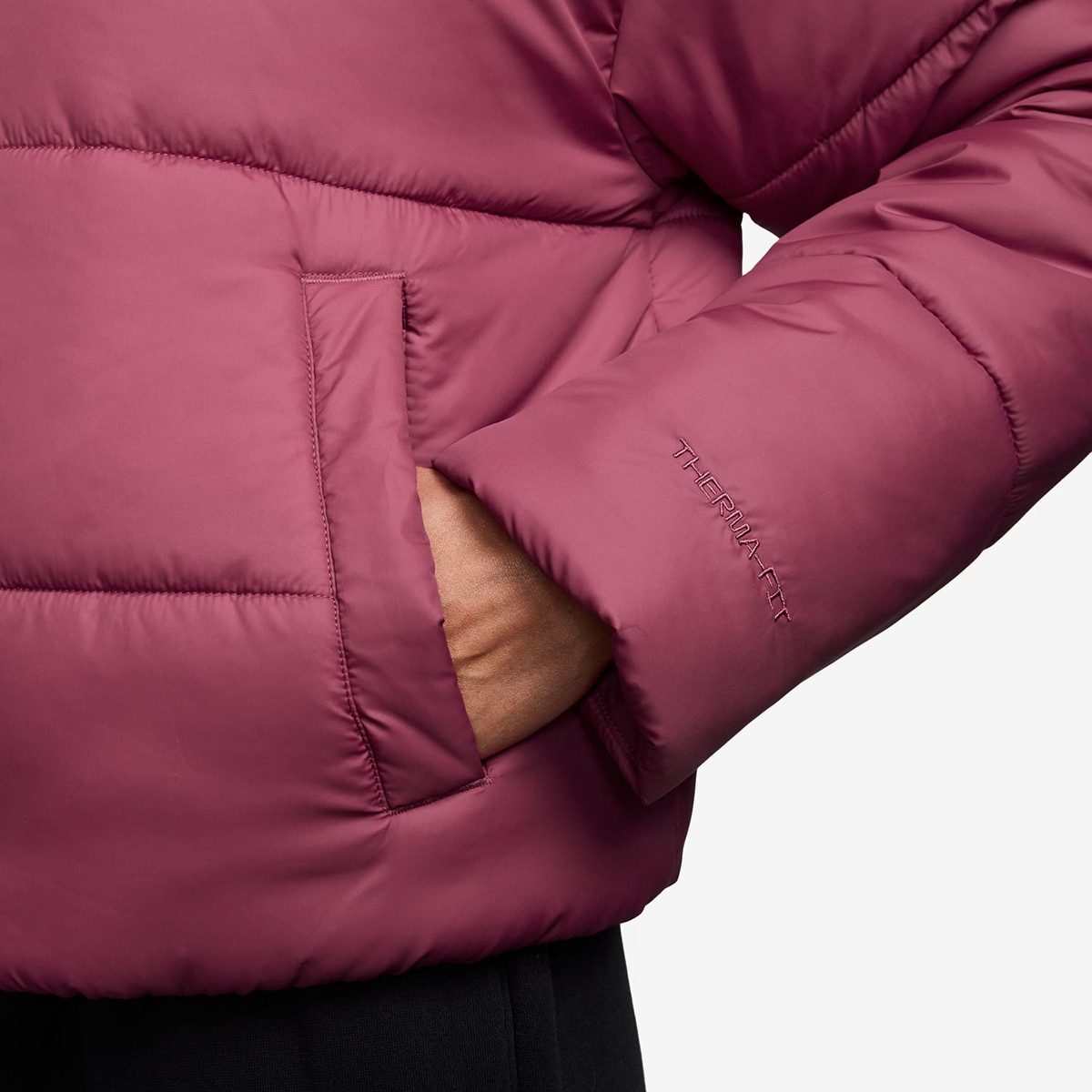Casaco de Mulher Sportswear Classic Puffer Rosa-3