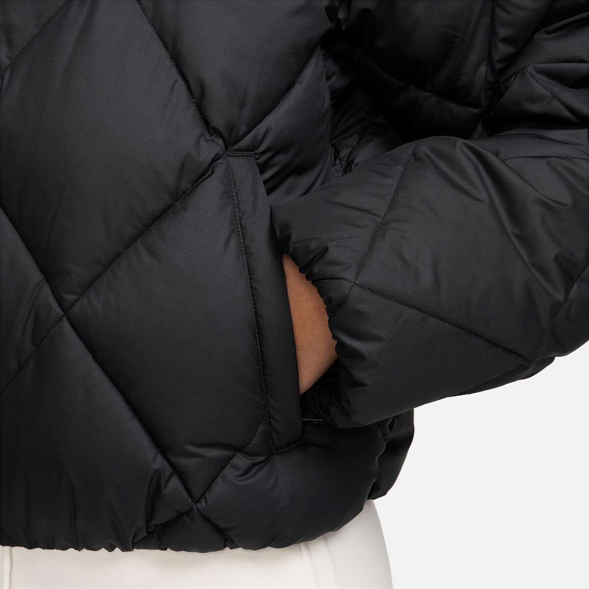 Casaco de Mulher Brooklyn Preto-3