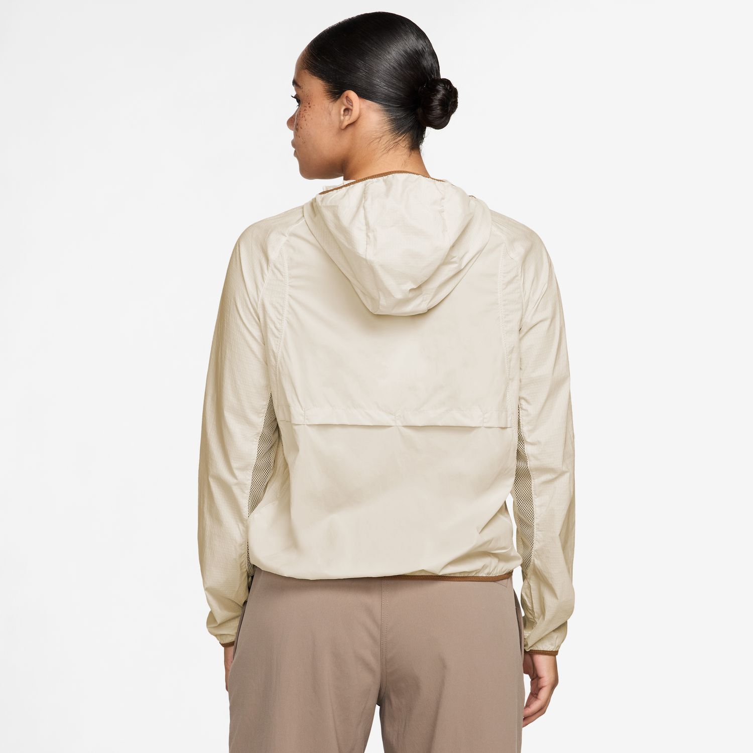 Casaco Corta-Vento de Mulher W ACG Uv Aireez Jkt Branco-2