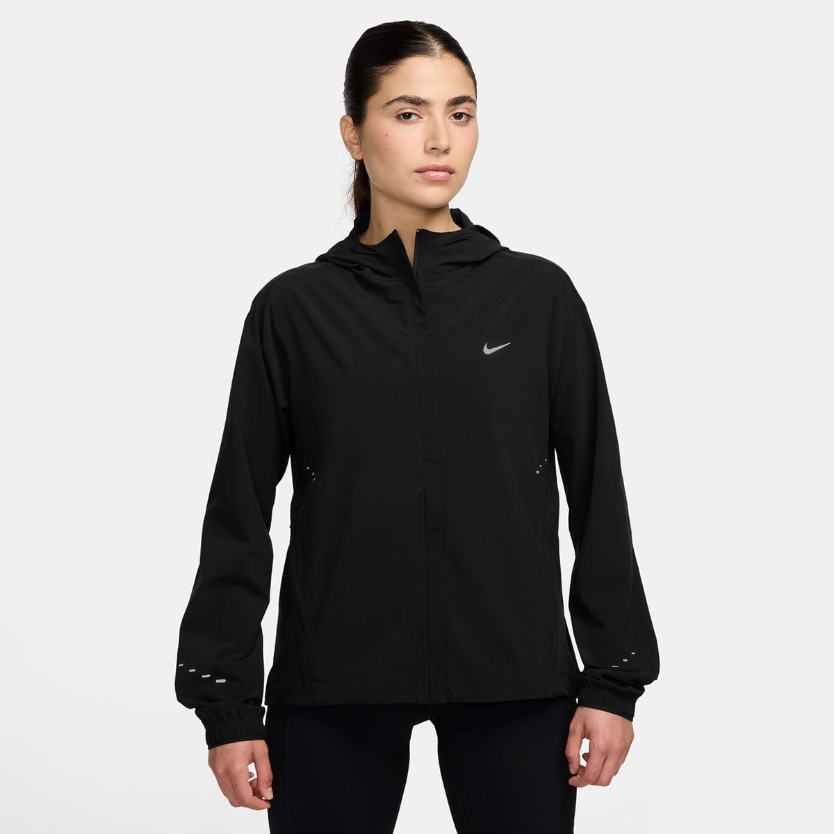 Casaco Corta-Vento de Mulher Swift Preto-1