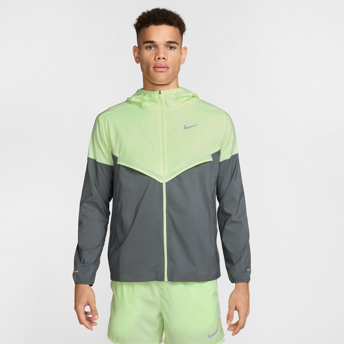 Casaco Corta-Vento de Homem Impossibly Light Windrunner Amarelo-flúor-1