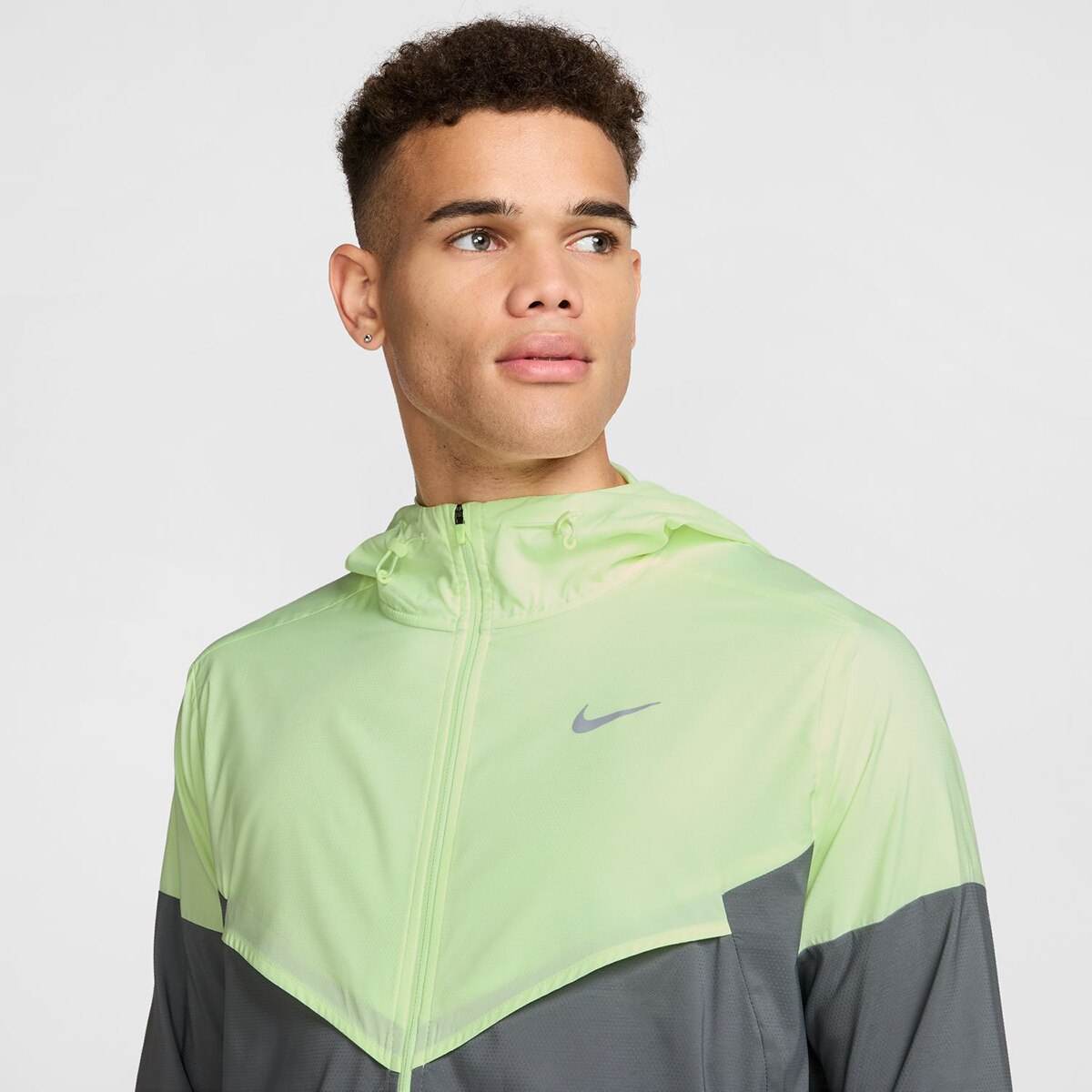 Casaco Corta-Vento de Homem Impossibly Light Windrunner Amarelo-flúor-3
