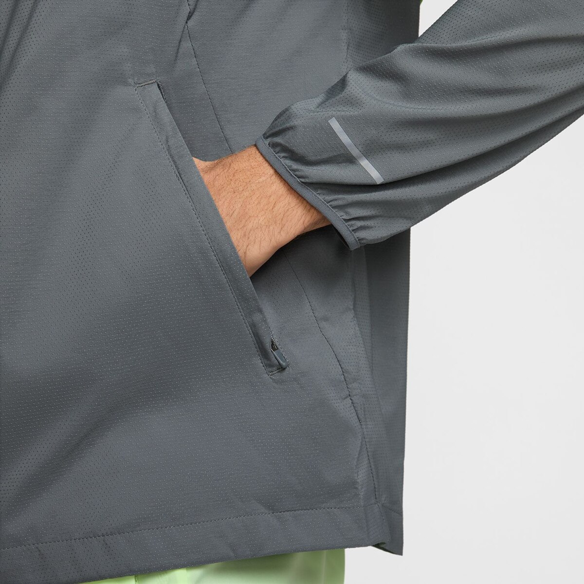 Casaco Corta-Vento de Homem Impossibly Light Windrunner Amarelo-flúor-4