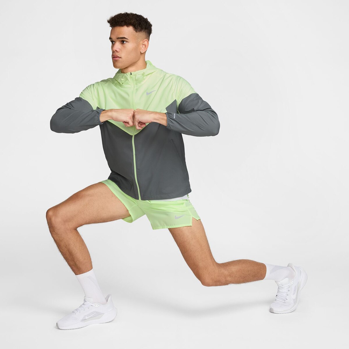 Casaco Corta-Vento de Homem Impossibly Light Windrunner Amarelo-flúor-7