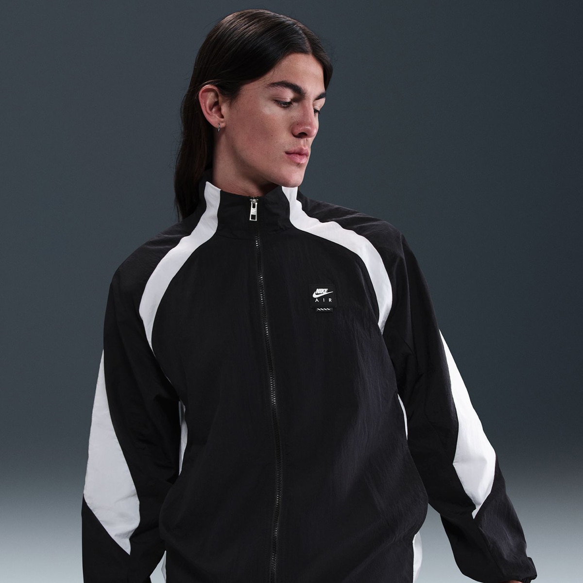 Casaco de homem Air Nike Preto-4