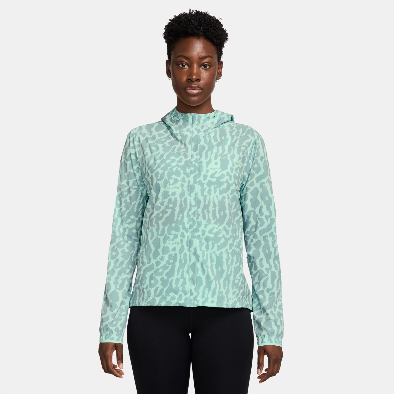 Casaco Corta-Vento de Mulher Swift Verde-1