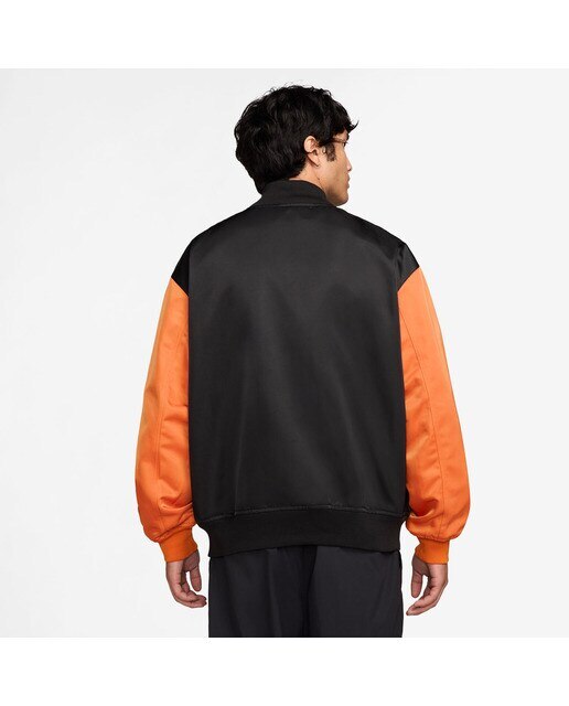 Casaco de Homem Brooklyn Varsity Preto / Laranja-2