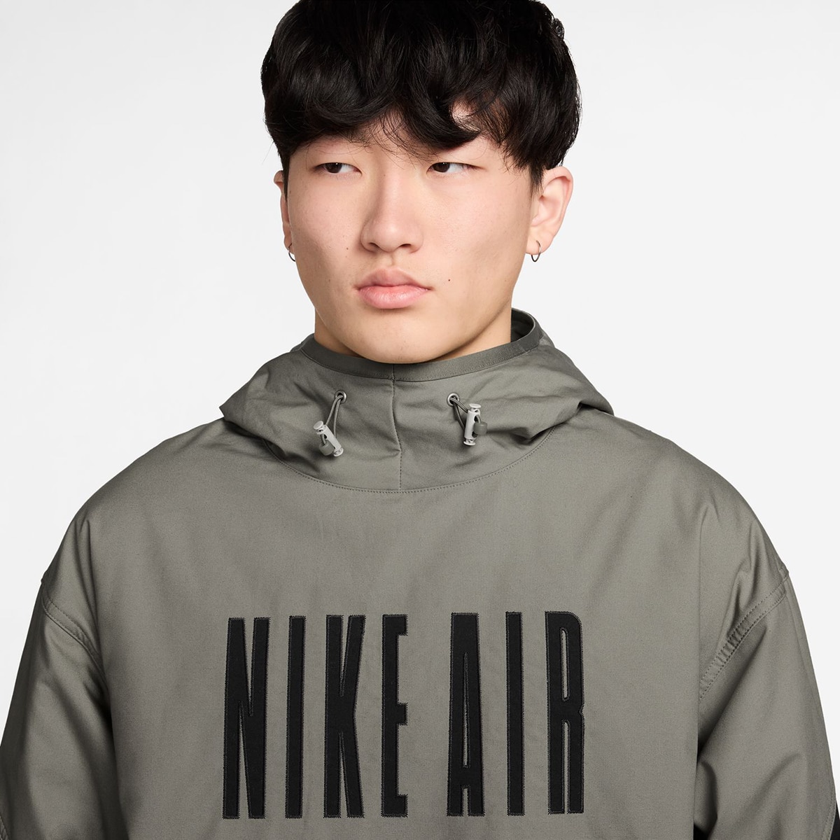 Sweatshirt de homem Air Nike Cinzento esverdeado-3