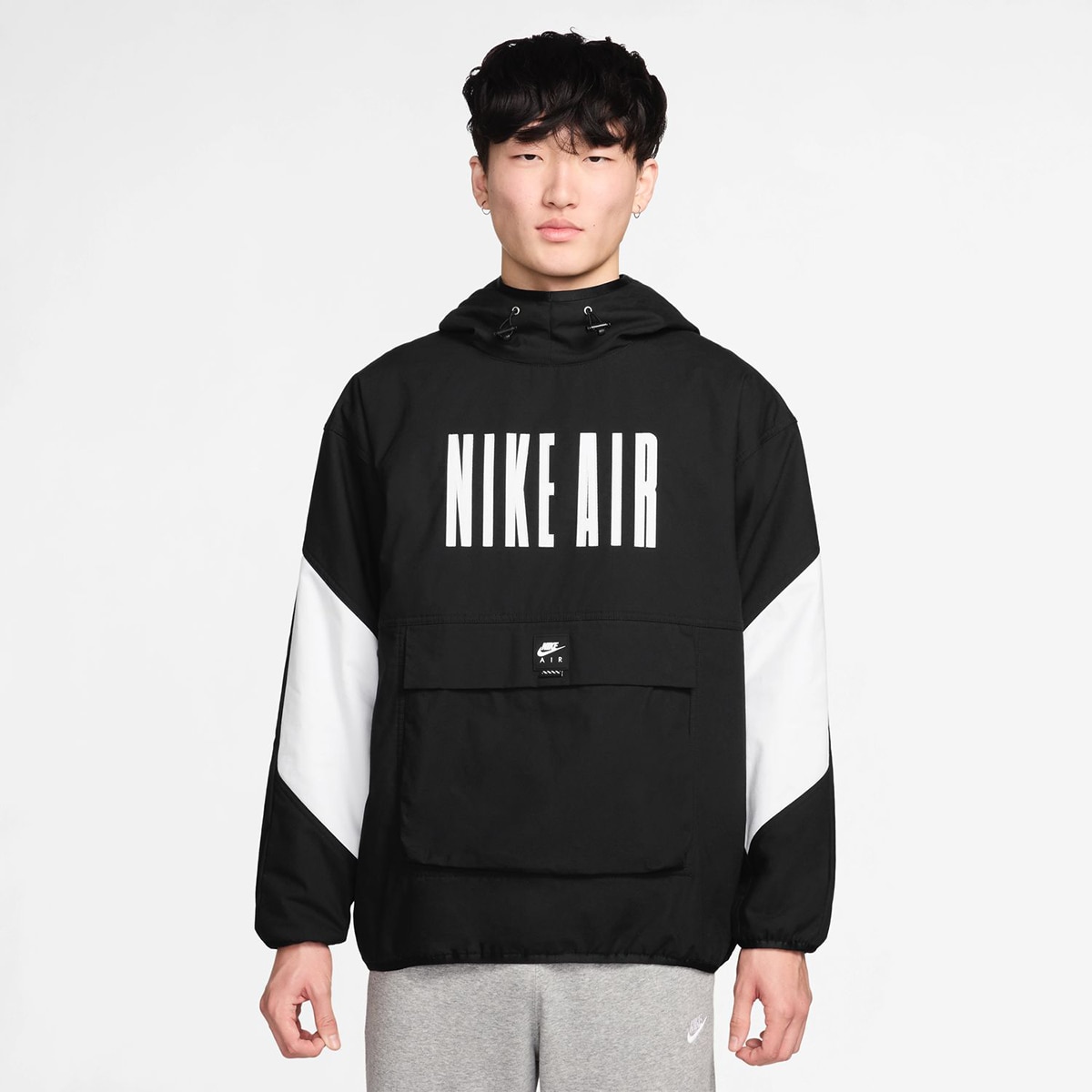 Sweatshirt de homem Air Nike Preto-1