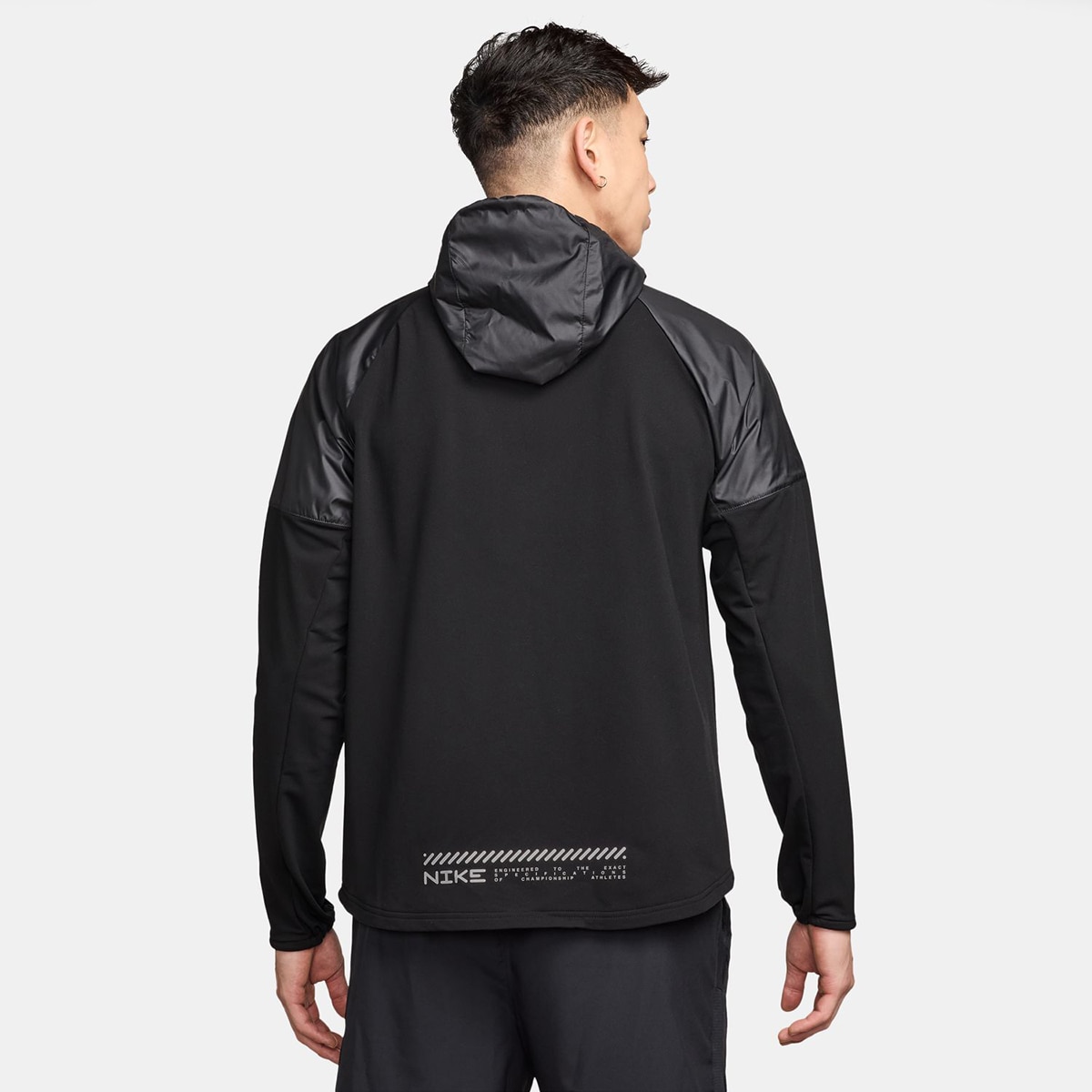 Casaco Corta-Vento de Homem Miler Preto-2