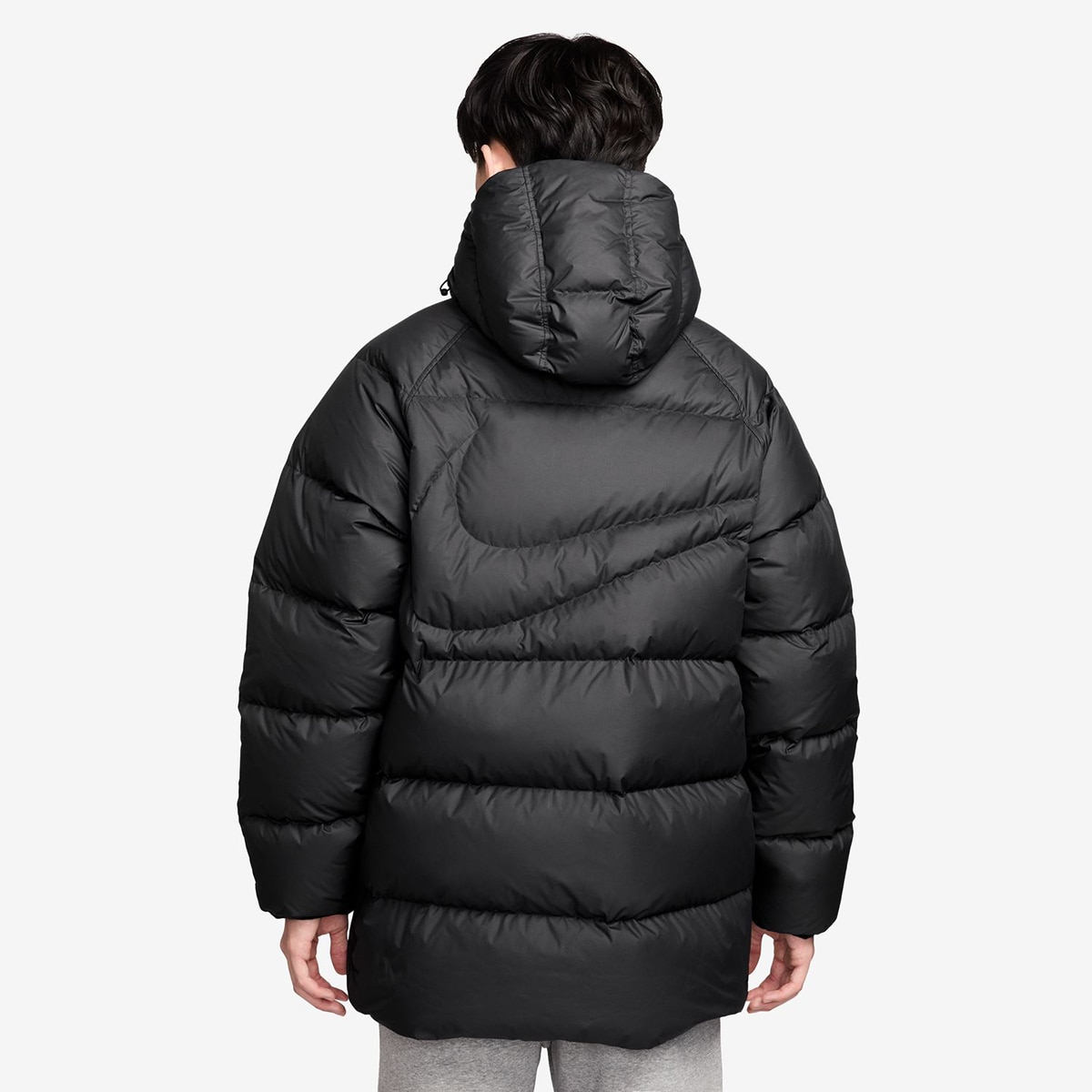 Casaco de Homem Therma-FIT Loose Parka Preto-2