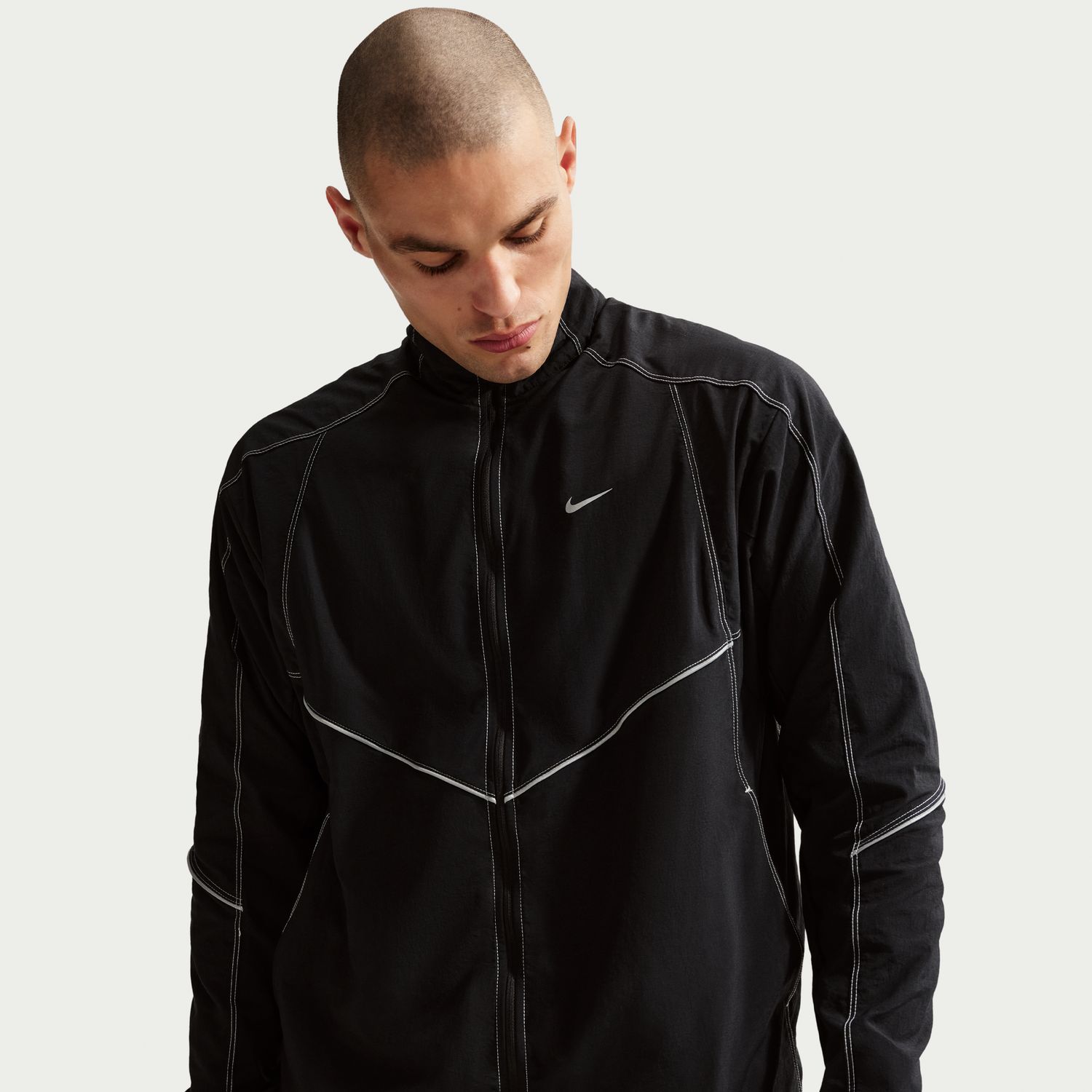 Casaco de Homem DF Retro Track Jkt Preto-1