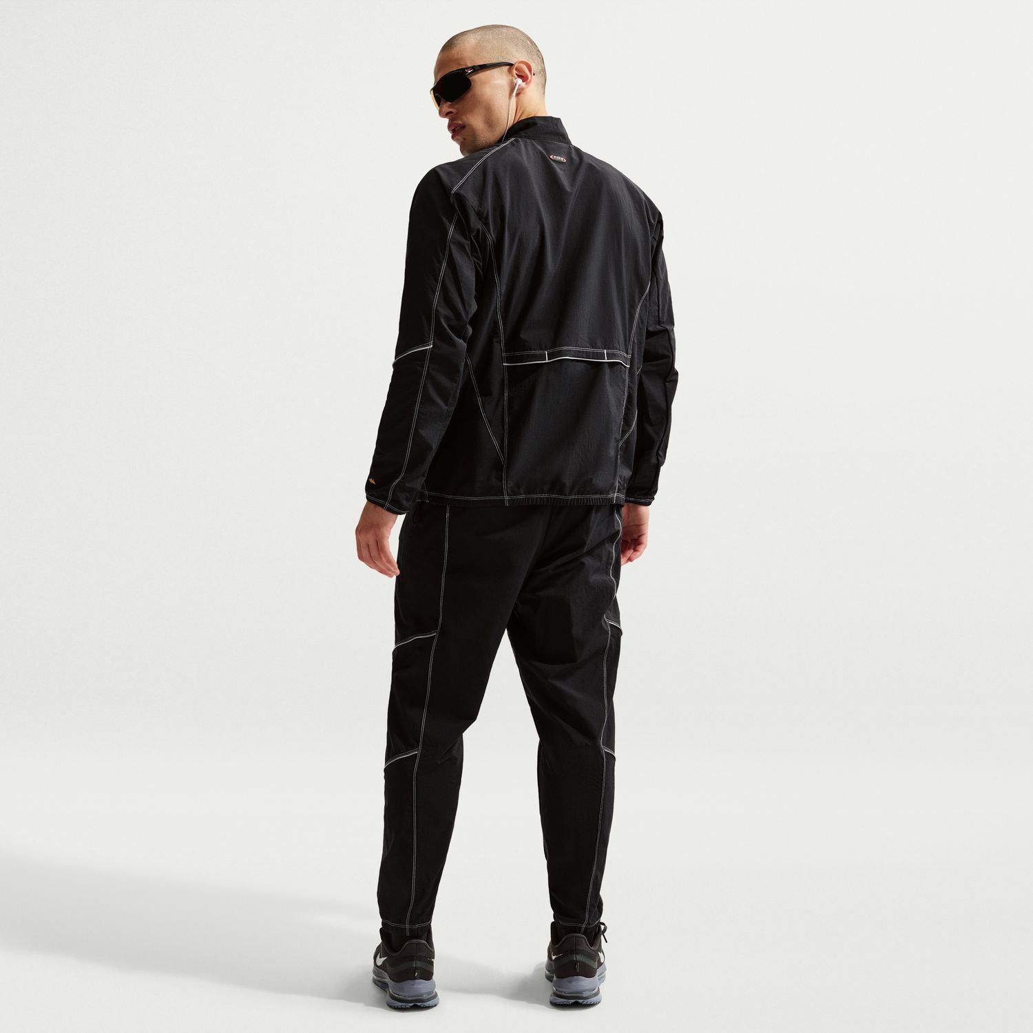 Casaco de Homem DF Retro Track Jkt Preto-2