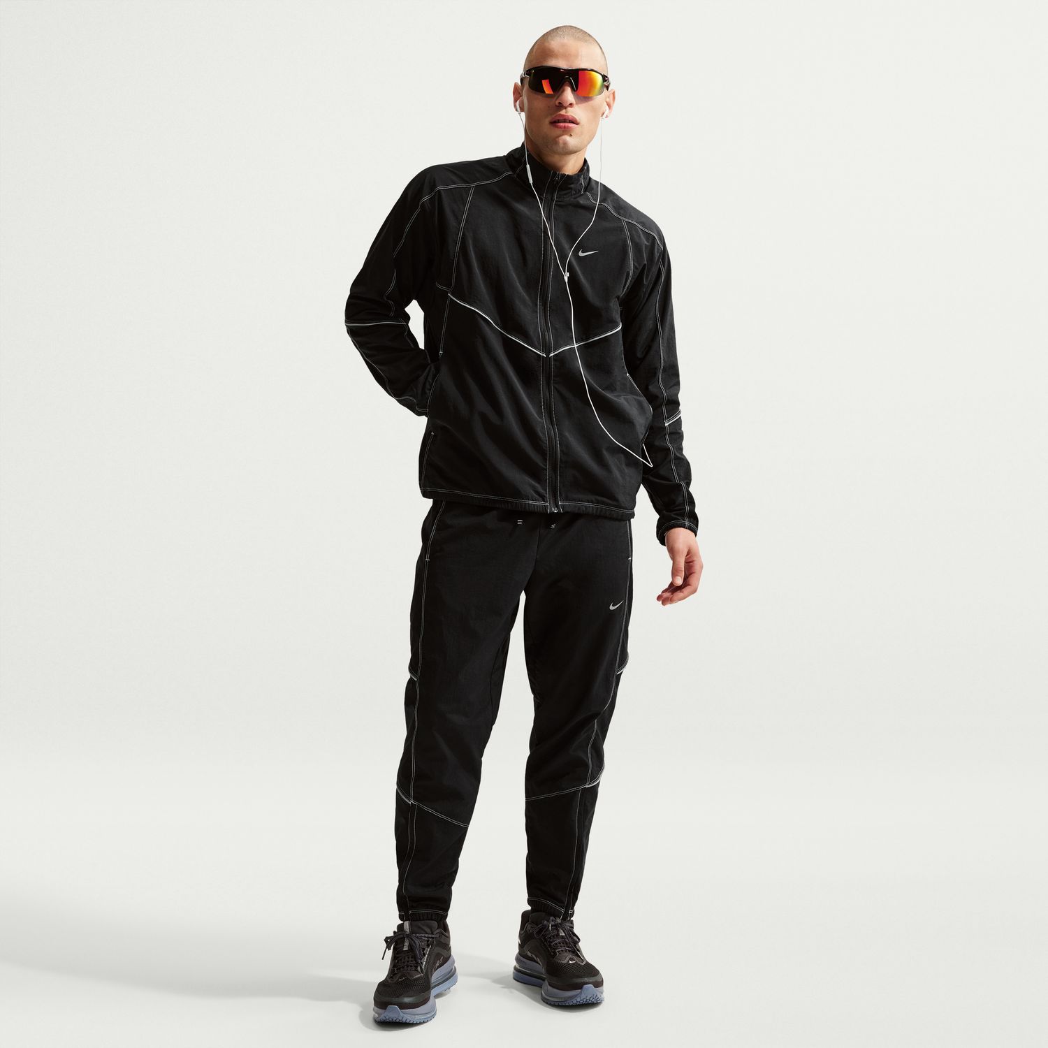 Casaco de Homem DF Retro Track Jkt Preto-3