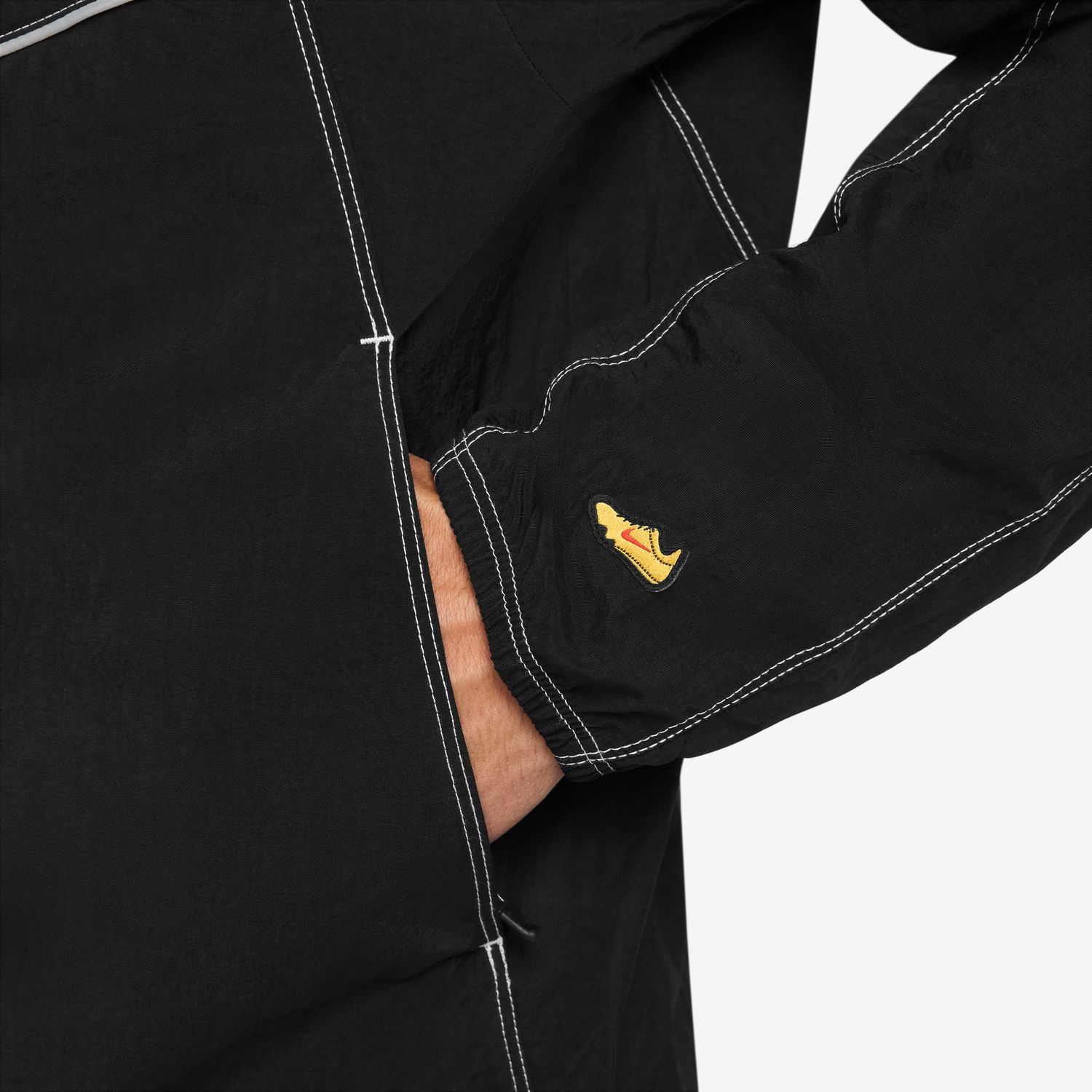 Casaco de Homem DF Retro Track Jkt Preto-4