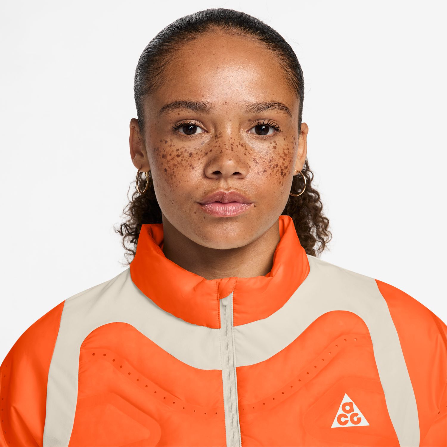 Casaco de Mulher ACG Tf Lava FloAero Laranja-3