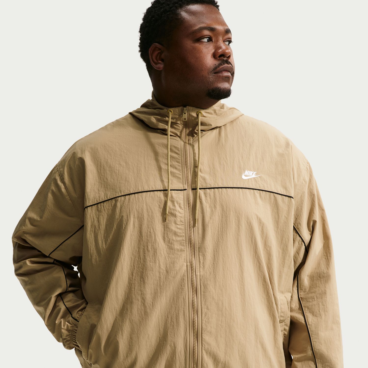 Casaco de Homem M Nk Club Athlete Hd Jacket Castanho-6