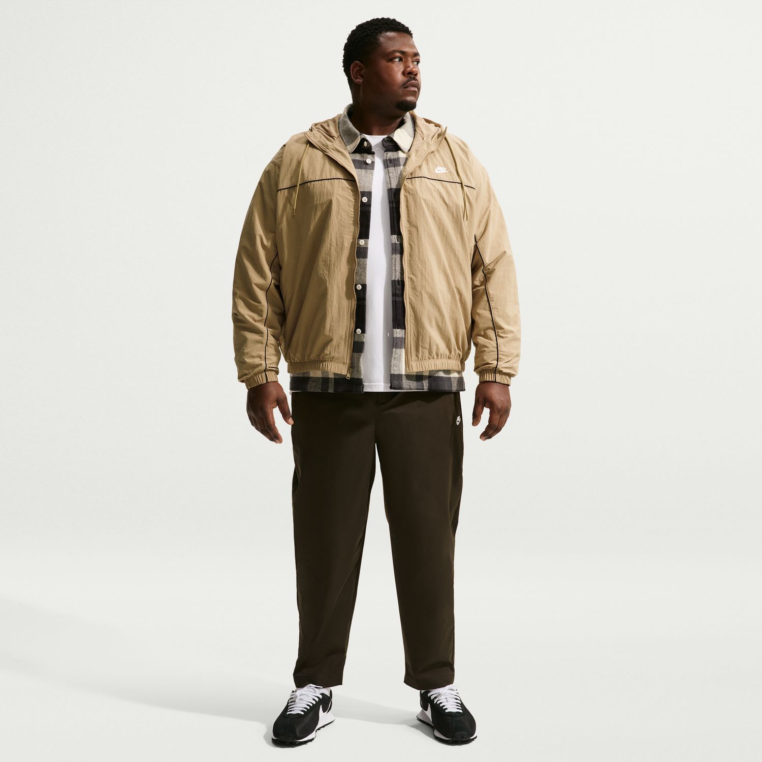 Casaco de Homem M Nk Club Athlete Hd Jacket Castanho-9