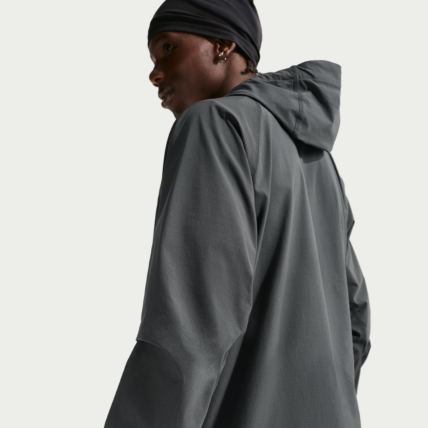 Sweatshirt de Homem M Nk DF Tch Wvn Wr Fz Jkt Preto-4