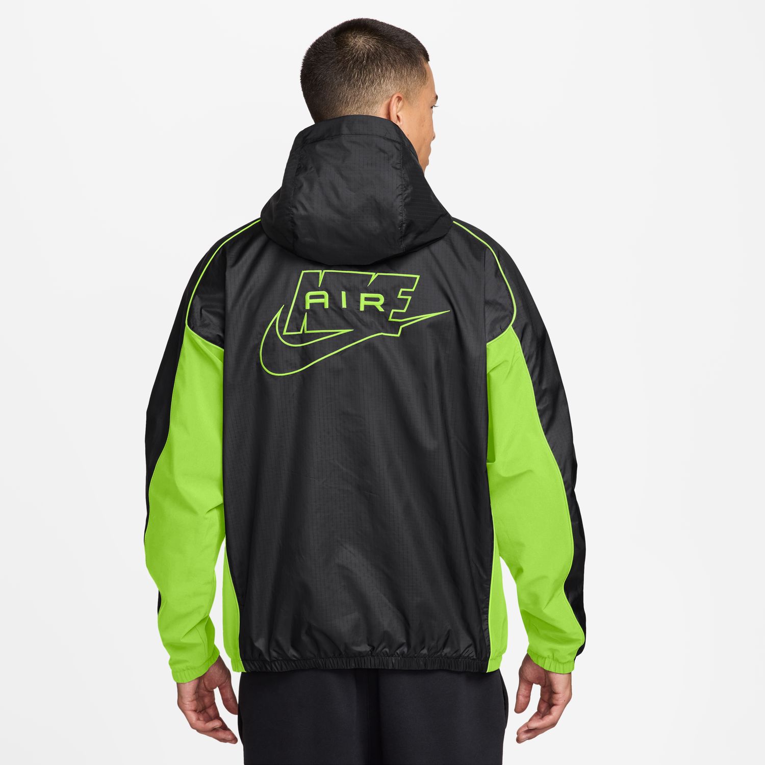 Casaco de Homem M NK AIR FZ HYBRID UTL JKT HD Preto-2