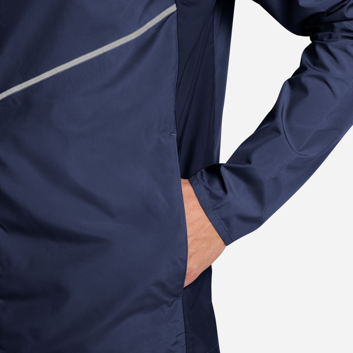 Casaco Corta-Vento de Homem M Nk Uv Rpl Miler Jkt Azul-3