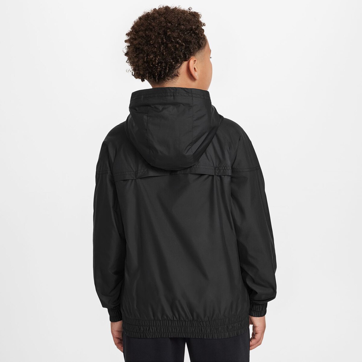 Casaco de Criança Sportswear Windrunner Repelente às Manchas Preto-2