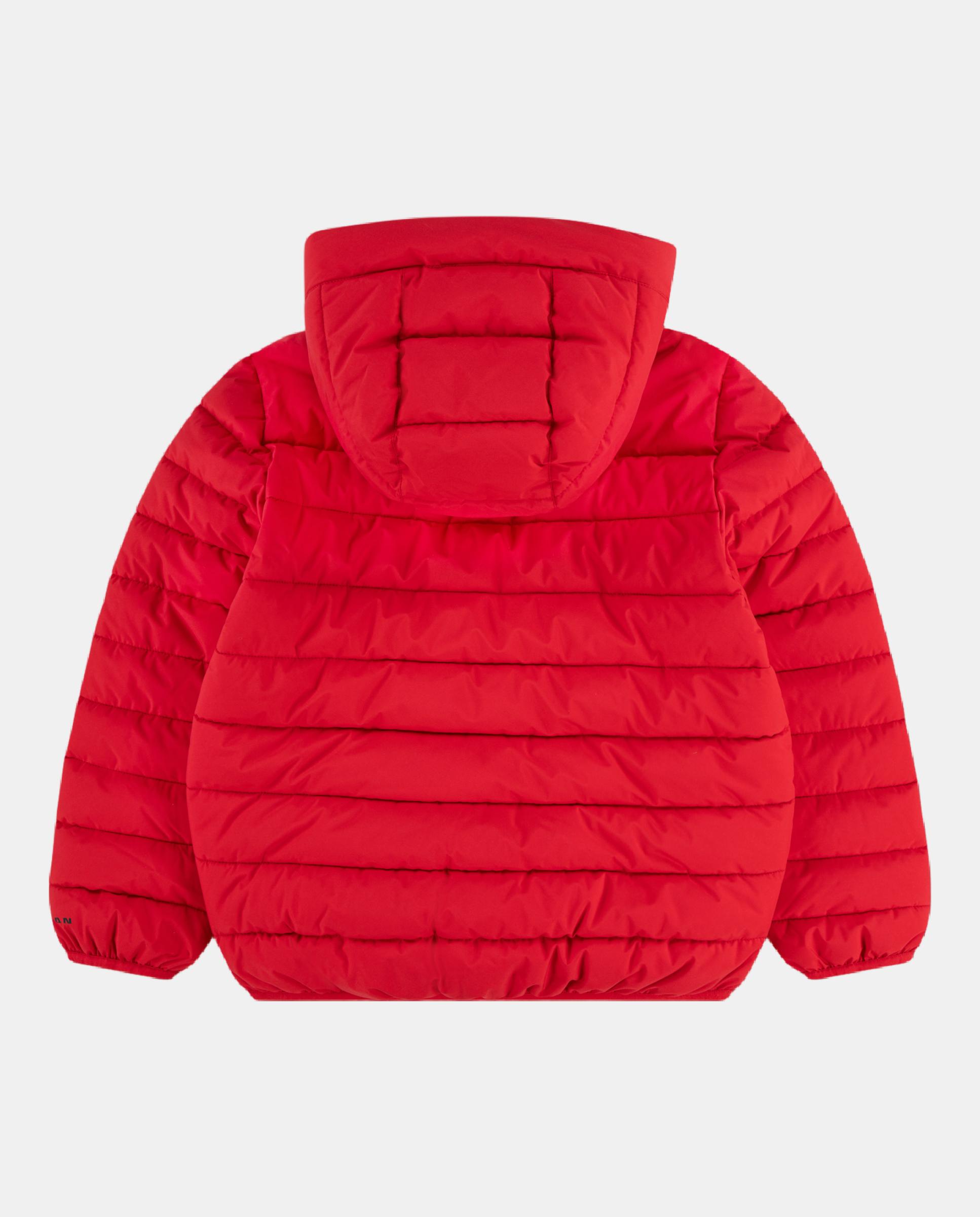 Chaqueta de Niño JDN Midweight Puffer w/Piping Jordan - Rojo Rojo-2