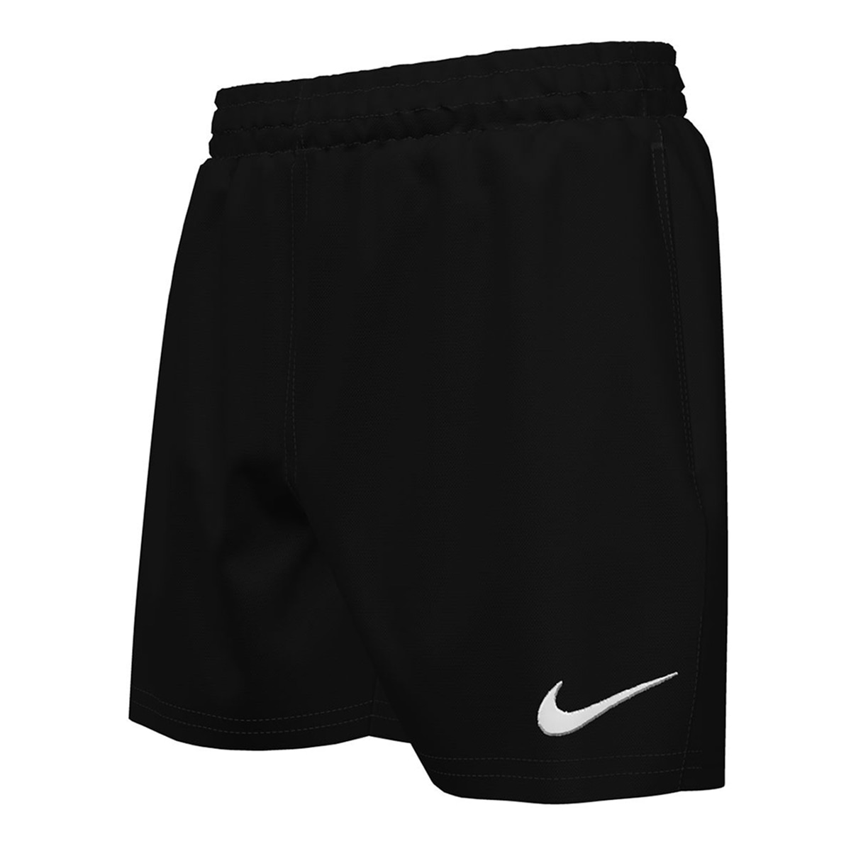 Calções de Banho de Menino para Praia e Piscina 4" Volley Short Preto-1