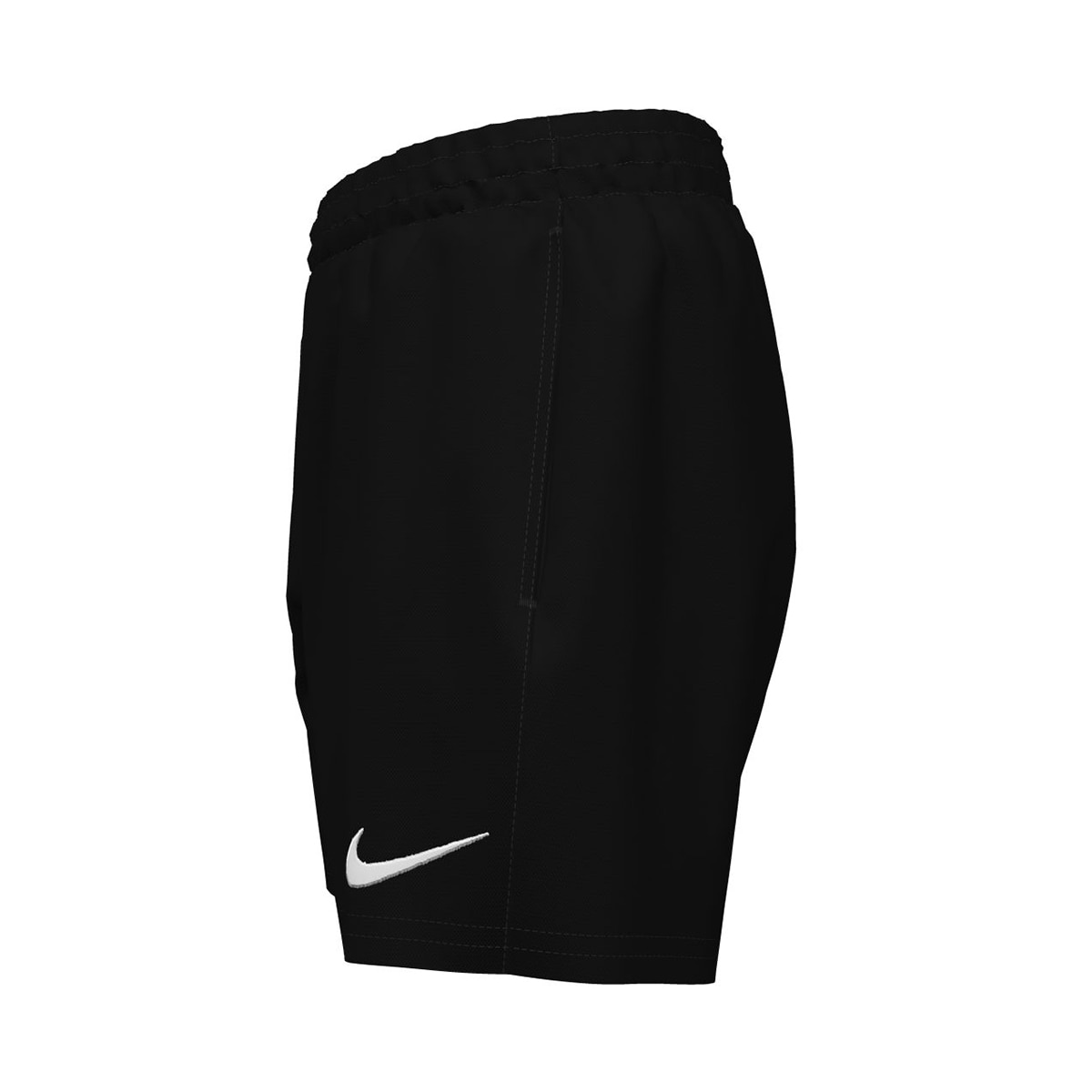 Calções de Banho de Menino para Praia e Piscina 4" Volley Short Preto-3